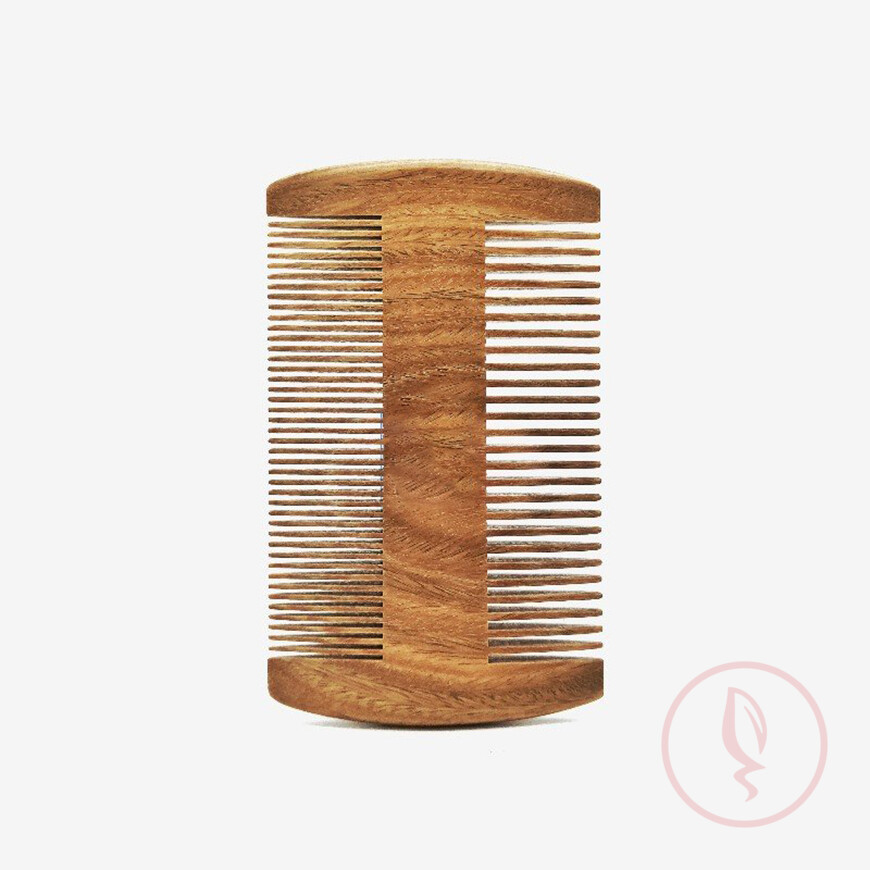 Beard-Comb-Green-Sandalwood