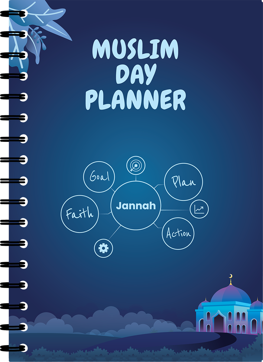 Muslim Day Planner Mockup