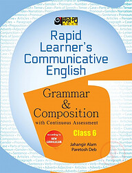 Rapid Learners Communicative English Grammar - With Model Question (Class 6)