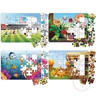Mixed Series 1 – 4 Packs – 24 Pieces Jigsaw Puzzles