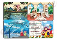 Islamic Series – 4 Packs – 24 Pieces Jigsaw Puzzles
