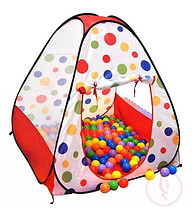 Play Tent House With 90 Ball - Multicolor