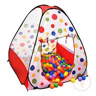 Play Tent House With 50 Ball - Multicolor