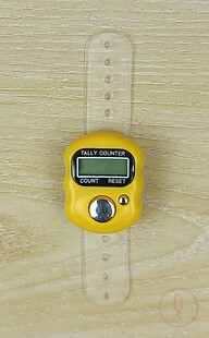 Digital Plastic Finger Ring Tasbih Counter