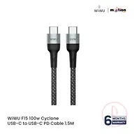 WiWU F15 100w Cyclone USB-C to USB-C PD Cable