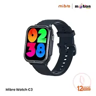 Mibro C3 Calling Smart Watch 2ATM with Dual Straps