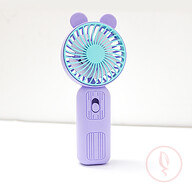Cartoon Style Mini Fan with Light