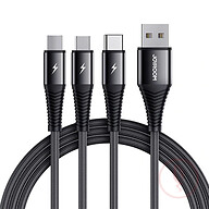 Joyroom S-1230G4 3A 3In1 Micro Type-C Fast Charging Data Cable