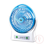 Duration Power DP 7605 Rechargeable Table Fan With LED Light