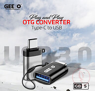 GEEOO GB5 Type-C to USB OTG Converter