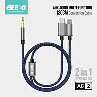 GEEOO AUX Audio Multi Function Conversion Cable AD 2