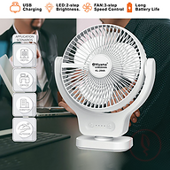 Kingshan Rechargeable mini fan 7 Inch - KL-284A