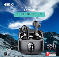 GEEOO T2 Digital Display TWS Earbuds