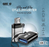 GEEOO GB6 Micro to USB OTG Converter