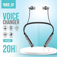 N120 Voice Changer Wireless Neckband With ENC