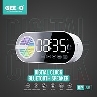 GEEOO SP85 Digital Clock Bluetooth Speaker