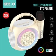 GEEOO S20: Best Karaoke Speaker