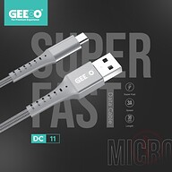 Power Up quickly: GEEOO DC-11 Super Fast Micro Short Cable