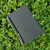 Executive Series Black Spiral Notebook with Pencil