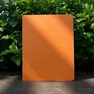 Explorer Notebook (Jute Handmade Orange Board Cover)