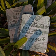 News Cover Series Workbook Ash Olive &amp; Olive Notebook (SN20201126) 2-Pack