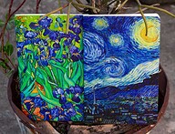 Starry Night &amp; Irises Notebook (SN201903104 &amp; SN202130132) 2-Pack