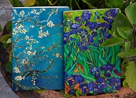 Almond Blossoms &amp; Irises Notebook (SN202130133 &amp; SN202130132) 2-Pack