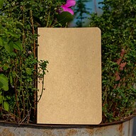 Yellowish Page Hand Made Kraft Cover Notebook