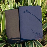 Pocket Book Black &amp; Blue Notebook 2-Pack