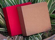 365 Days Kraft and Red Cover Notebook 2-Pack