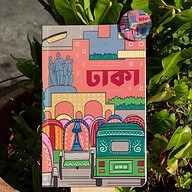 Work Size Dhaka Notebook with Badge (SN202008122)