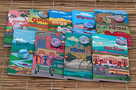 Work Size Bangladesh Division Series Dhaka, Chattogram (Heritage &amp; Ocean), Sylhet, Barisal, Khulna, Rajshahi, Mymensingh &amp; Rangpur Notebook with Badge (SN202008122, SN202103127, SN202103128, SN202108148, SN202205175, SN202205176, SN202205177, SN202205178 &amp; SN202205179) 9-Pack