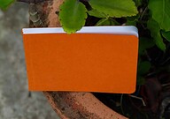 Landscape Series Orange Notebook (Premium Bianco Paper for Artist)
