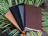 Workaholic Black, Brown, Grey &amp; Kraft Notebook 4-Pack