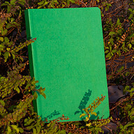 Daily Journal Green Notebook with Elastic Band