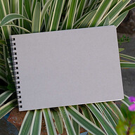 Wide Landscape Series (W- 8.4 in x H- 5.9 in) - No Branding No Publicity Notebook