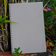 Big Canvas Portrait Size (W- 7.9 in x H- 10.9 in) - No Branding No Publicity Notebook