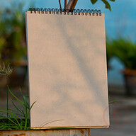 Wide Landscape series (W- 10.9 in x H- 7.9 in) - No Branding No Publicity Notebook