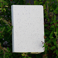 Tent Series Yellowish Page Hand Made Sand Texture Cover Notebook