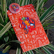 Happy Birthday Notebook with Badge (SN20191211)