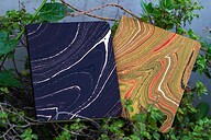 Texture Notebook (Jute Handmade Board Cover) 2-Pack