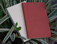 Tent Series Yellowish Page Hand Made Soft Yellow and Pinewood Texture Cover Notebook 2-Pack
