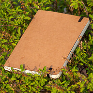 Daily Journal Kraft Notebook with Elastic Band