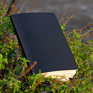 Designer Series Black Graph Grid Notebook