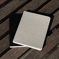 Pocket Series Black &amp; Gray Notebook 2-Pack