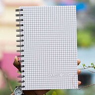 Designer Series Spiral Graph/Grid Notebook