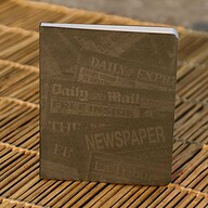 News Cover Series Workbook Silver Notebook (SN20201126)