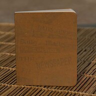 News Cover Series Workbook Brown Notebook (SN20201126)