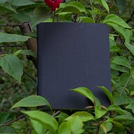 Everyday Graphic Graph-Grid Texture Black Notebook