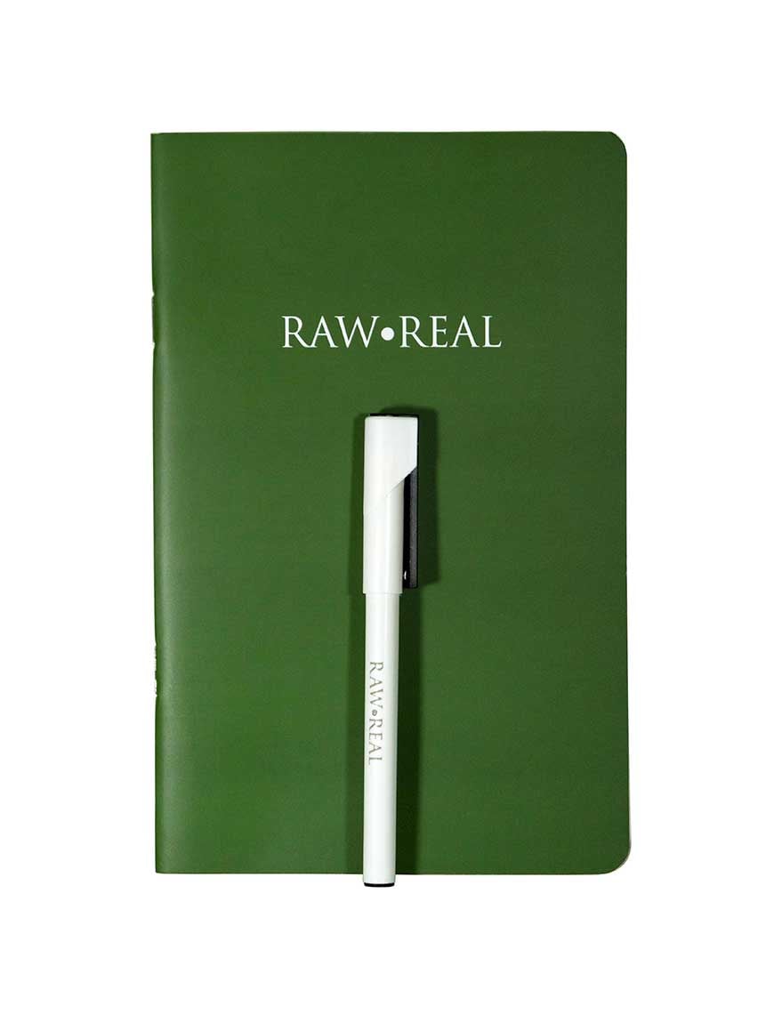 Raw-Real-Notebook-with-Pen